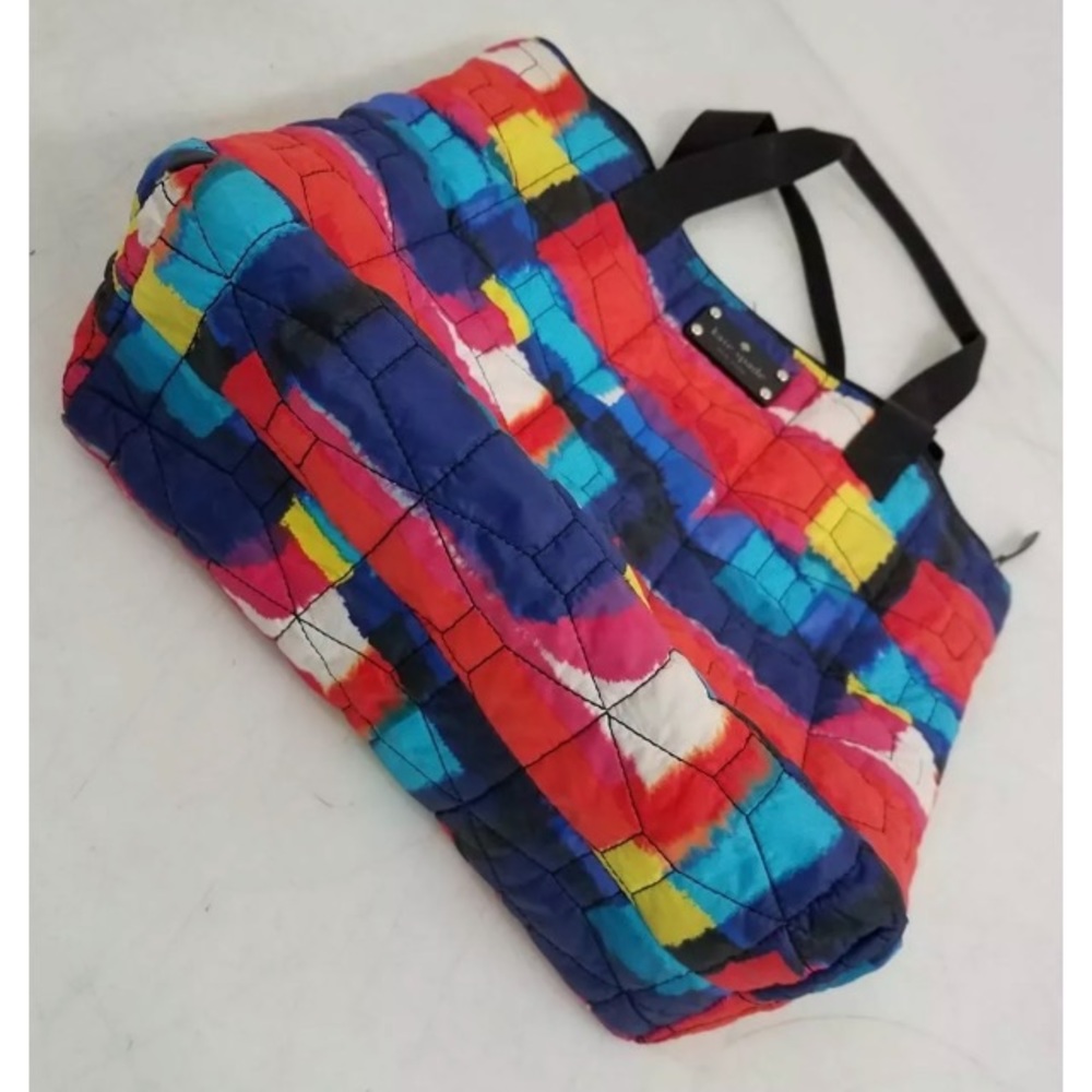 KATE SPADE Quilted Multi-Color Tote - Picture 2 of 5